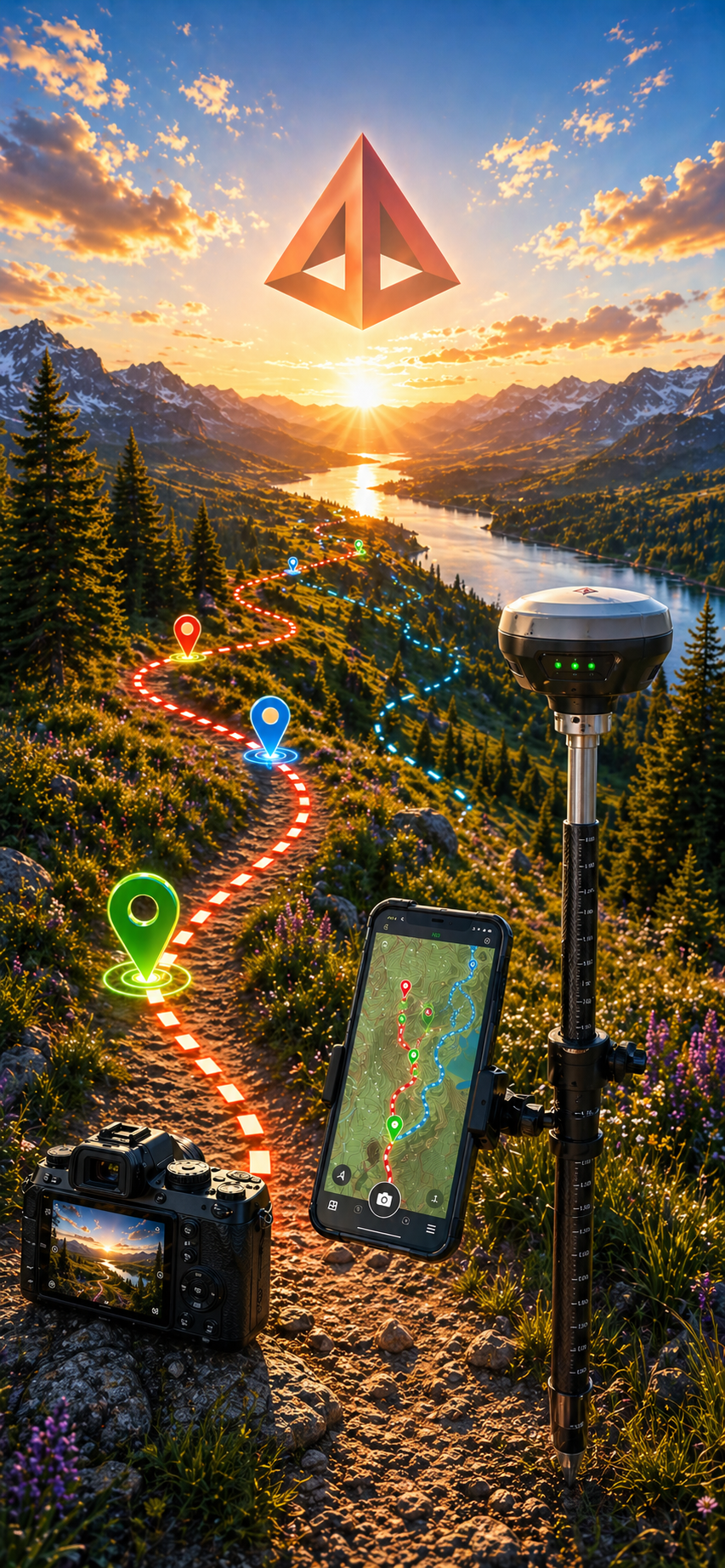 Surveyor's Edge app splash screen