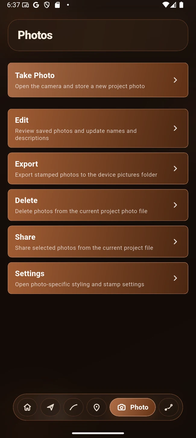 Photos workflow hub